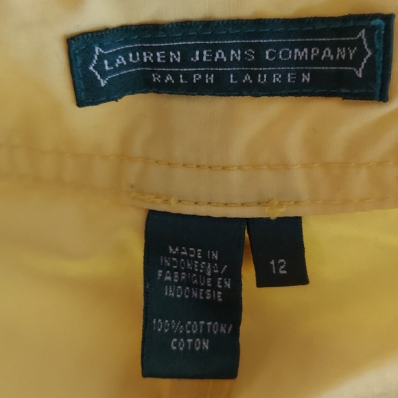 Lauren Jeans Co. Crop Cargo Pants Size 12 - Picture 9 of 10